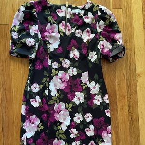 Calvin Klein Black Floral Women’s Dress Size 10
